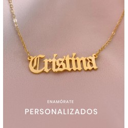 Collar baño de oro